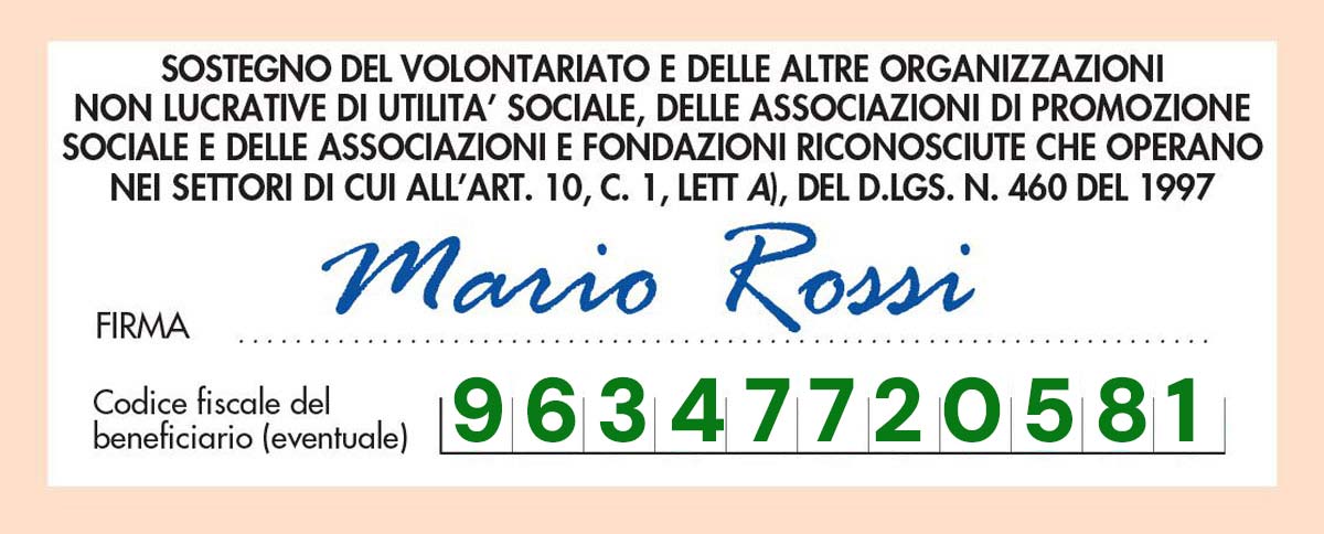 fac simile firma